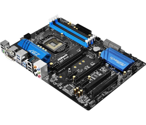 ASRock Z97 PRO 4 (Z97 2xPCI-E DDR3) - 186224 - zdjęcie 2